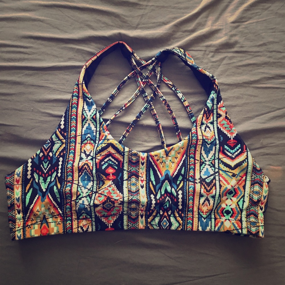 Colorful Sports Bra